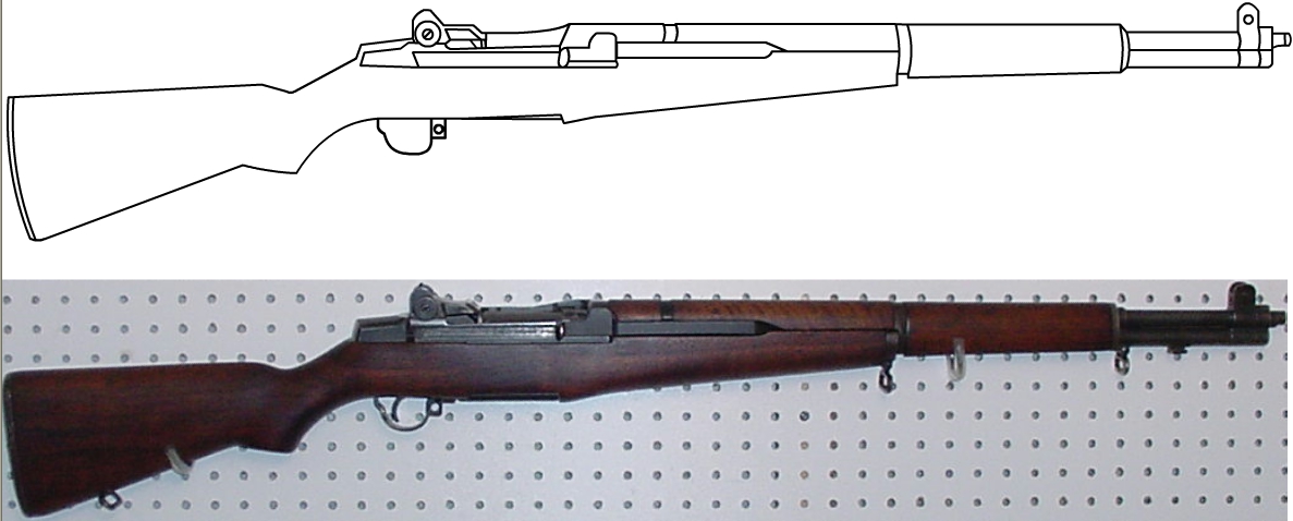 M1 garand чертеж